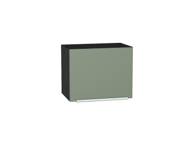 Шкаф верхний горизонтальный Фьюжн 450 Silky Mint / Graphite