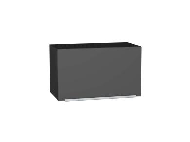 Шкаф верхний горизонтальный Фьюжн 600 Stormy Silk / Graphite