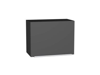 Шкаф верхний горизонтальный Фьюжн 609 Stormy Silk / Graphite
