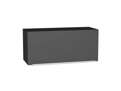 Шкаф верхний горизонтальный Фьюжн 800 Stormy Silk / Graphite