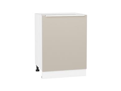 Шкаф нижний Фьюжн 600М Cream Silk / Белый