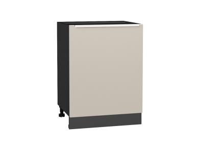 Шкаф нижний Фьюжн 600М Cream Silk / Graphite