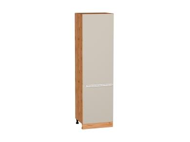 Шкаф пенал Фьюжн 600 (для верхних шкафов 720) Cream Silk / Дуб Вотан