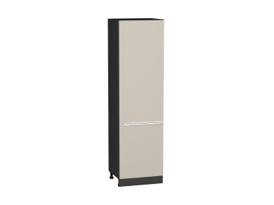 Шкаф пенал Фьюжн 600 (для верхних шкафов 720) Cream Silk / Graphite