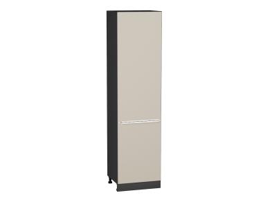 Шкаф пенал Фьюжн 600Н (для верхних шкафов 920) Cream Silk / Graphite