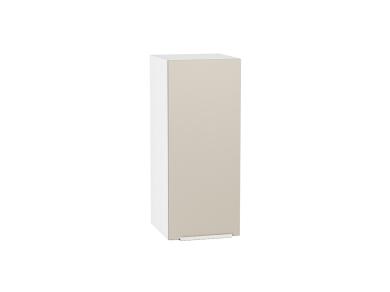 Шкаф верхний Фьюжн 300 Cream Silk / Белый