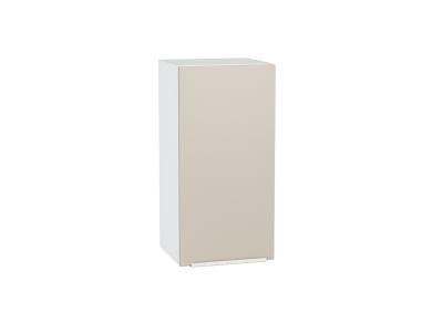 Шкаф верхний Фьюжн 350 Cream Silk / Белый