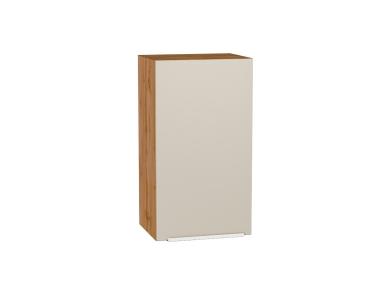 Шкаф верхний Фьюжн 400 Cream Silk / Дуб Вотан
