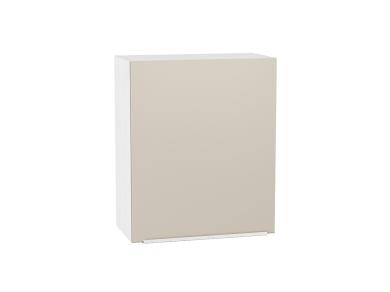 Шкаф верхний Фьюжн 600М Cream Silk / Белый