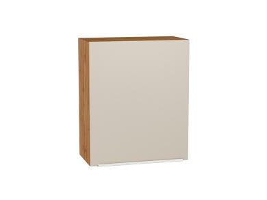 Шкаф верхний Фьюжн 600М Cream Silk / Дуб Вотан