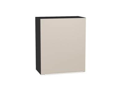 Шкаф верхний Фьюжн 600М Cream Silk / Graphite