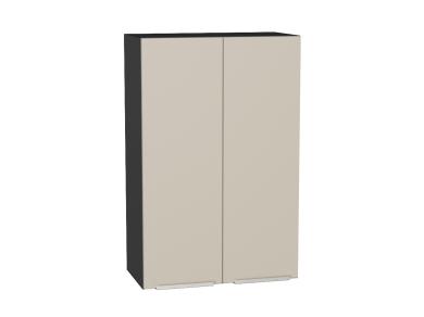 Шкаф верхний Фьюжн 600Н Cream Silk / Graphite