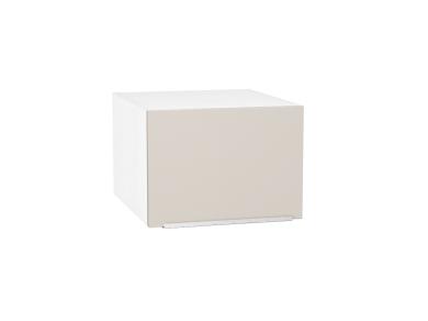 Шкаф верхний горизонтальный с увеличенной глубиной Фьюжн 510 Cream Silk / Белый