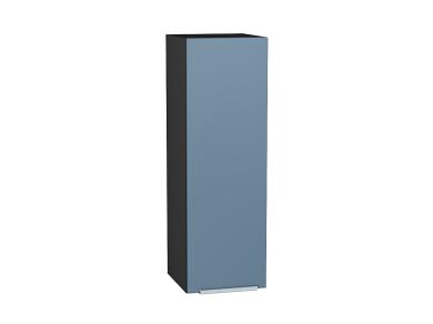 Шкаф верхний Фьюжн 300Н Silky Blue / Graphite