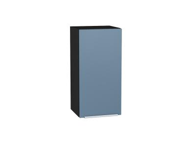 Шкаф верхний Фьюжн 350 Silky Blue / Graphite