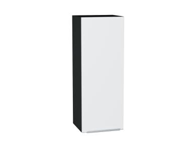 Шкаф верхний Фьюжн 350Н Silky White / Graphite