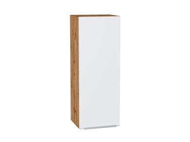 Шкаф верхний Фьюжн 350Н Silky White / Дуб Вотан