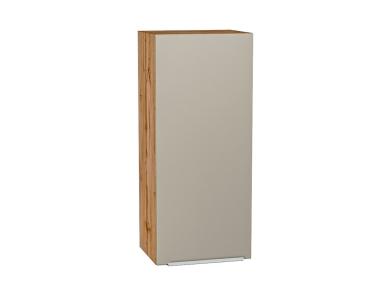 Шкаф верхний Фьюжн 400Н Silky Grey / Дуб Вотан