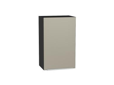 Шкаф верхний Фьюжн 450 Silky Grey / Graphite
