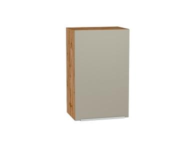 Шкаф верхний Фьюжн 450 Silky Grey / Дуб Вотан