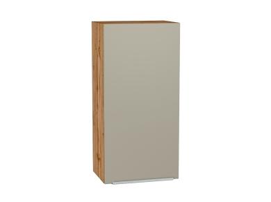 Шкаф верхний Фьюжн 450Н Silky Grey / Дуб Вотан
