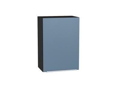 Шкаф верхний Фьюжн 500 Silky Blue / Graphite