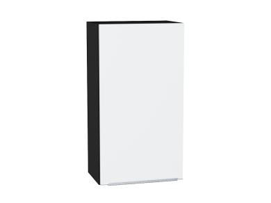 Шкаф верхний Фьюжн 500Н Silky White / Graphite