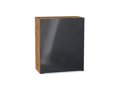 Шкаф верхний Фьюжн 600М Anthracite / Дуб Вотан