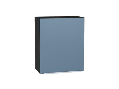 Шкаф верхний Фьюжн 600М Silky Blue / Graphite