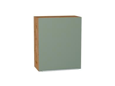 Шкаф верхний Фьюжн 600М Silky Mint / Дуб Вотан
