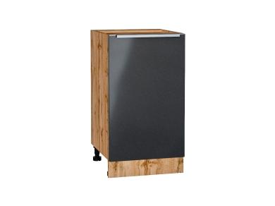 Шкаф нижний Фьюжн 450 Anthracite / Дуб Вотан