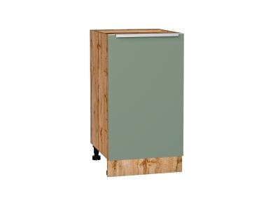 Шкаф нижний Фьюжн 450 Silky Mint / Дуб Вотан