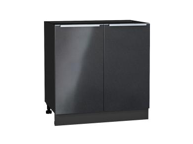 Шкаф нижний Фьюжн 800 Anthracite / Graphite