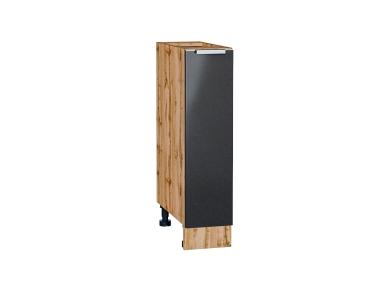 Нижняя бутылочница Фьюжн 200 Anthracite / Дуб Вотан