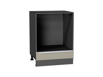 Шкаф под духовку Фьюжн 600 Silky Grey / Graphite