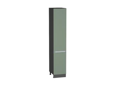 Шкаф пенал Фьюжн 400 (для верхних шкафов 720) Silky Mint / Graphite