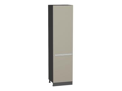 Шкаф пенал Фьюжн 600Н (для верхних шкафов 920) Silky Grey / Graphite