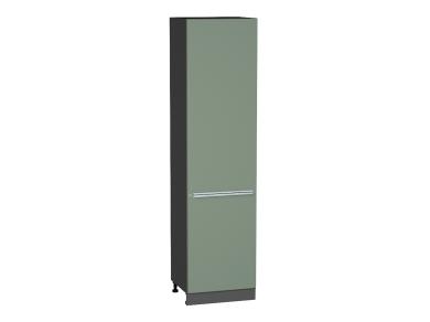 Шкаф пенал Фьюжн 600Н (для верхних шкафов 920) Silky Mint / Graphite