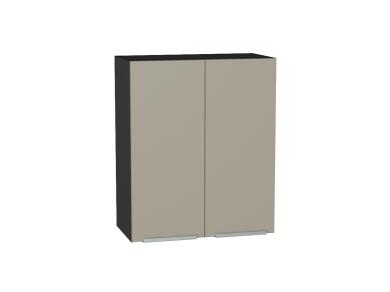 Шкаф верхний Фьюжн 600 Silky Grey / Graphite
