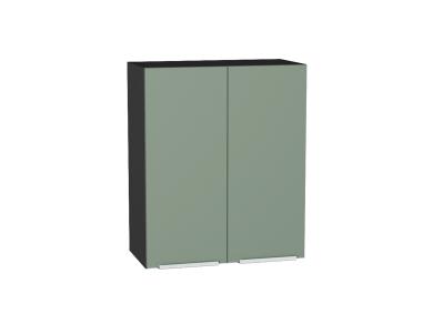 Шкаф верхний Фьюжн 600 Silky Mint / Graphite