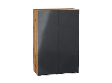 Шкаф верхний Фьюжн 600Н Anthracite / Дуб Вотан