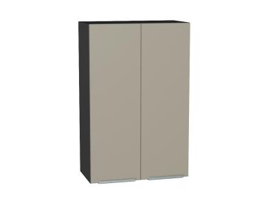 Шкаф верхний Фьюжн 600Н Silky Grey / Graphite