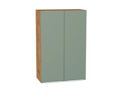 Шкаф верхний Фьюжн 600Н Silky Mint / Дуб Вотан