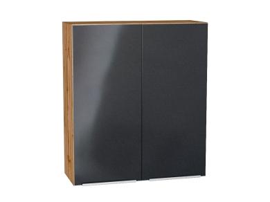Шкаф верхний Фьюжн 800Н Anthracite / Дуб Вотан