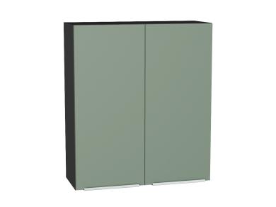 Шкаф верхний Фьюжн 800Н Silky Mint / Graphite