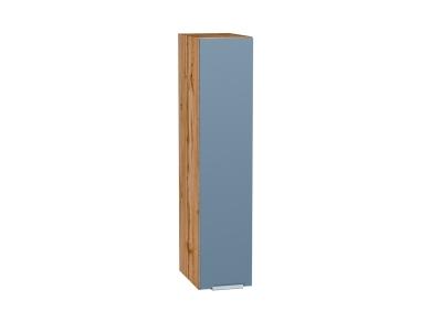 Верхняя бутылочница Фьюжн 200Н Silky Blue / Дуб Вотан