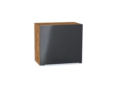 Шкаф верхний горизонтальный Фьюжн 500Н Anthracite / Дуб Вотан