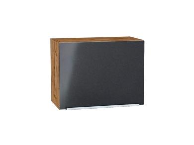 Шкаф верхний горизонтальный Фьюжн 600Н Anthracite / Дуб Вотан