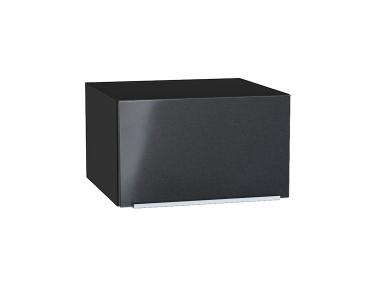 Шкаф верхний горизонтальный с увеличенной глубиной Фьюжн 610 Anthracite / Graphite