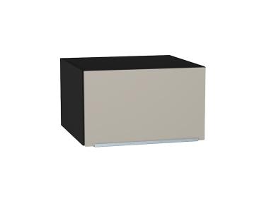 Шкаф верхний горизонтальный с увеличенной глубиной Фьюжн 610 Silky Grey / Graphite